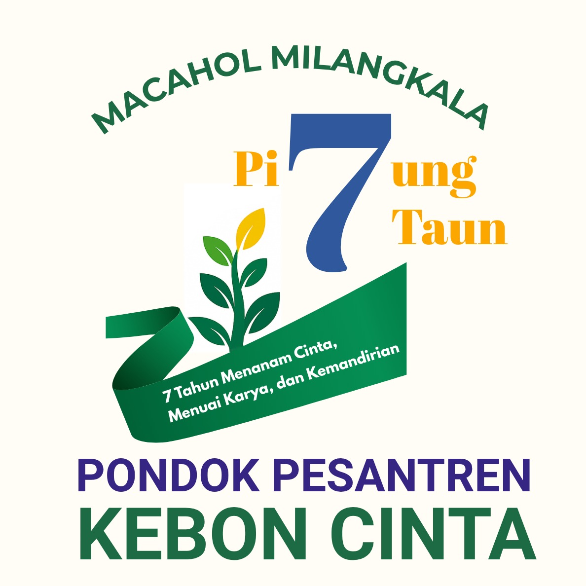 Yayasan Pesantren Kebon Cinta Gelar Syukuran 7 Tahun dengan Tema Multibahasa